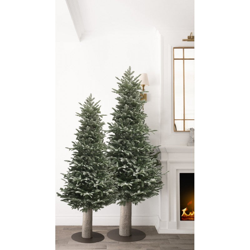 Albero di Natale slim innevato Rockefeller by Salvatore Izzo