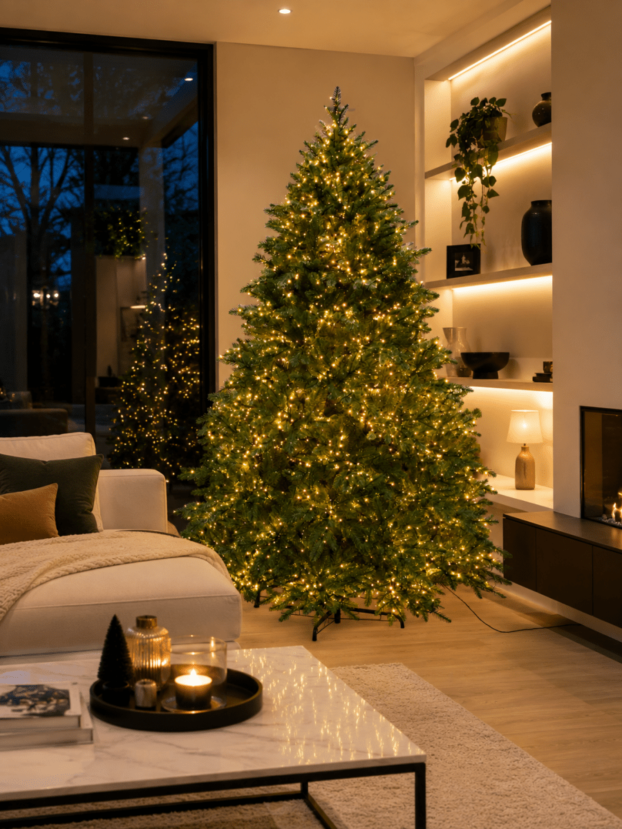 Albero Di Natale Archibald con Led Integrati
