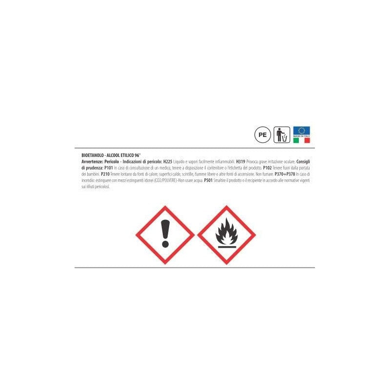 Bioetanolo in tanica Xone