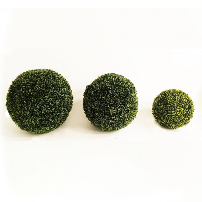 ATYUJKB Sfere di Bosso Artificiale 25cm, Piante Artificiali da Interno e Esterno, Sfera Bosso Artificiale Sintetica, Topiaria Artificiale in Legno di Bosso, Bosso Finto Sfera Decorativa ATYUJKB Sfere di Bosso Artificiale 25cm, Piante Artificiali da Interno e Esterno, Sfera Bosso Artificiale Sintetica, Topiaria Artificiale in Legno di Bosso, Bosso Finto Sfera Decorativa