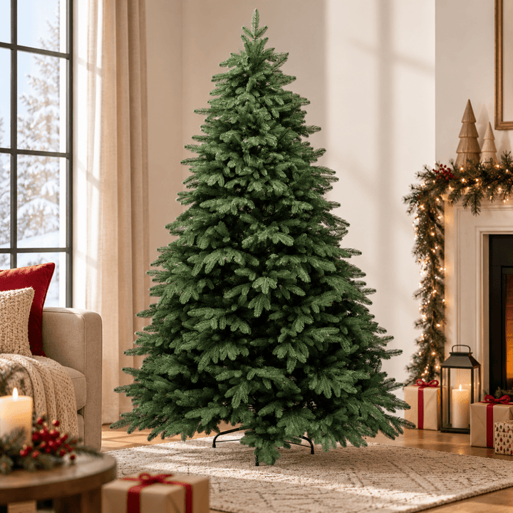 Albero di Natale Bruce PE+PVC realistico ed elegante