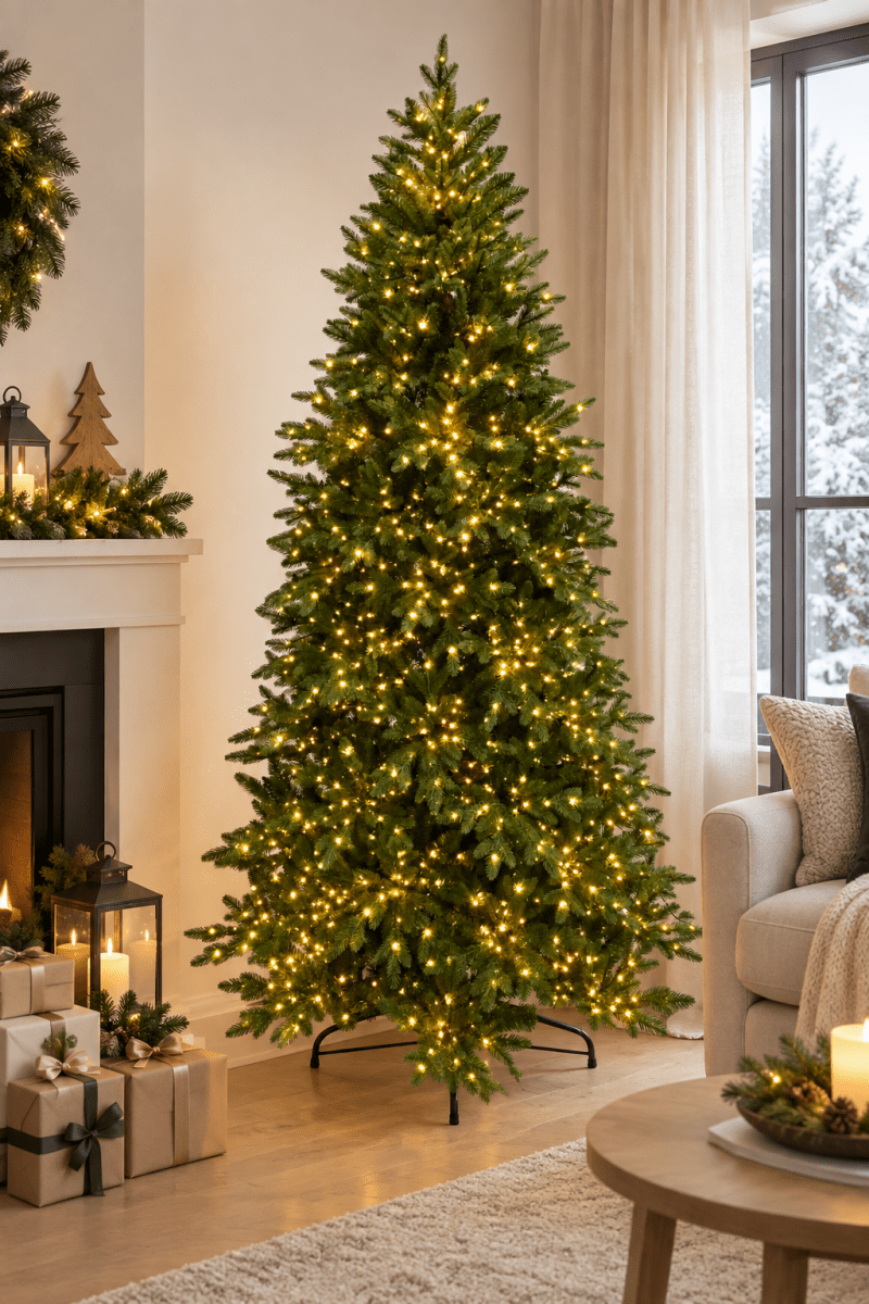Albero di Natale Ethan Slim con Led Integrati
