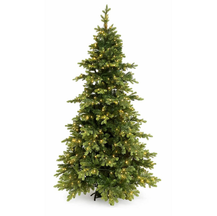 Albero Di Natale Golden Berry con Led integrati