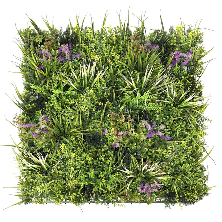 Siepe Artificiale 3D Lavanda 100x100 cm | Xone