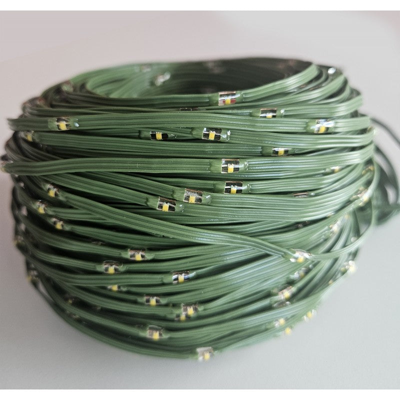 Hellum luci fiabesche albero di Natale, luci fiabesche a LED per interni con 50 LED bianco caldo albero di Natale per interni 7,35m illuminato cavo verde, con spina <59lm 150223 Hellum luci fiabesche albero di Natale, luci fiabesche a LED per interni con 50 LED bianco caldo albero di Natale per interni 7,35m illuminato cavo verde, con spina <59lm 150223