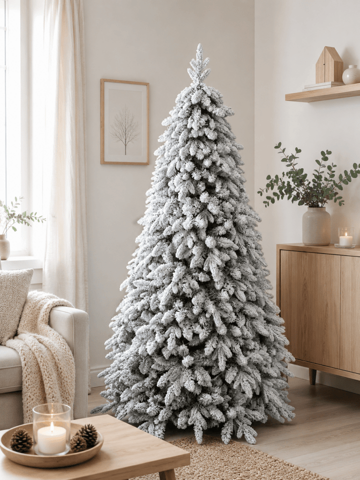 Albero di Natale Innevato White Majesty