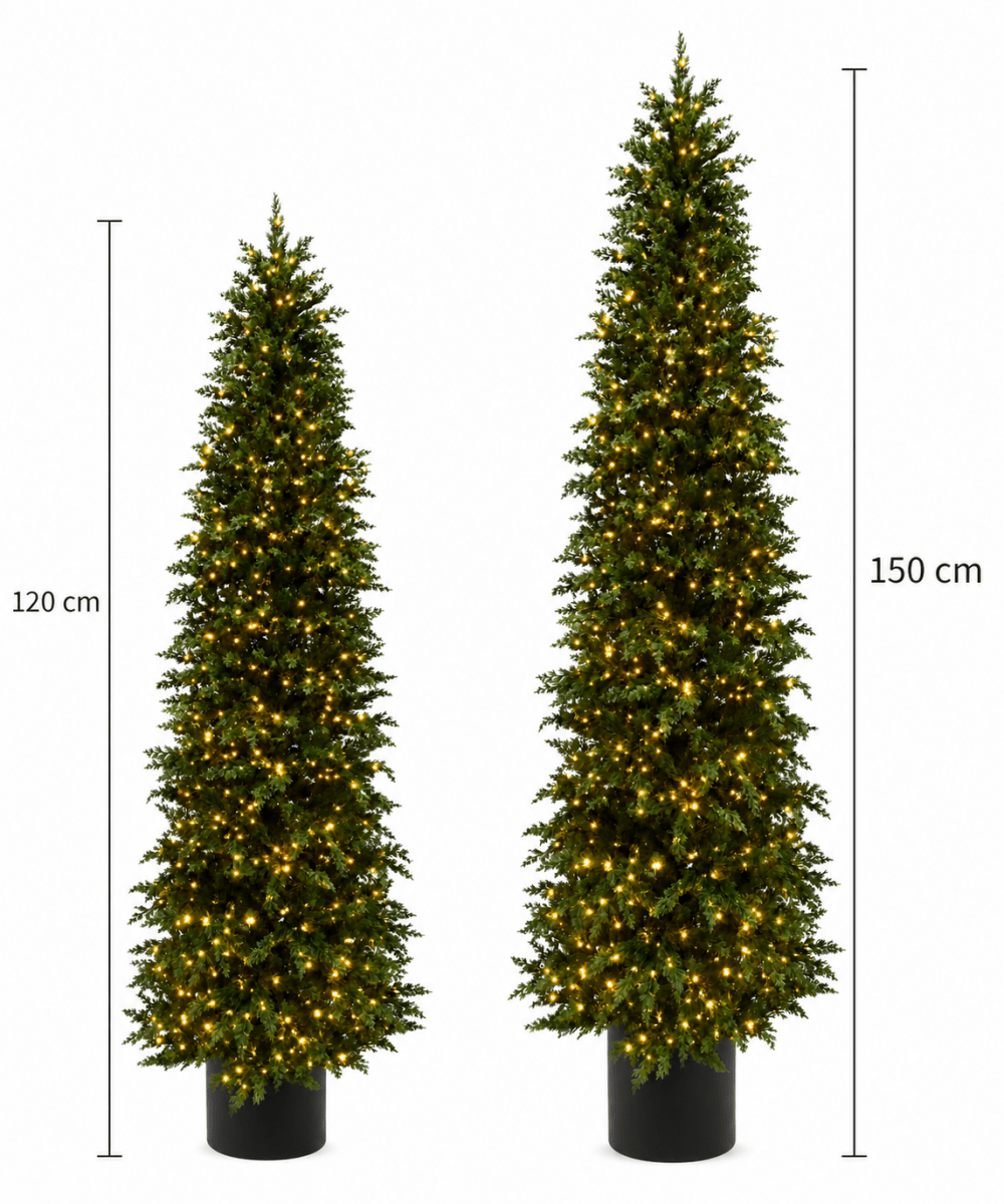 Albero Di Natale Parker Led Foglia Soft