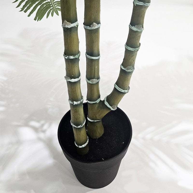 INMOZATA Artificial Areca Palm Tree Tropcial Plant Decorative Fake Plants in Pot INMOZATA Artificial Areca Palm Tree Tropcial Plant Decorative Fake Plants in Pot