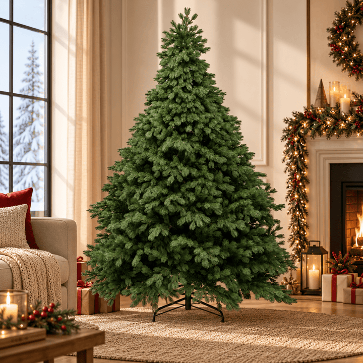 Albero di Natale Prestige maestoso e foltissimo PE+PVC