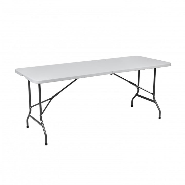 Tavolo pieghevole bianco Catering Half Table