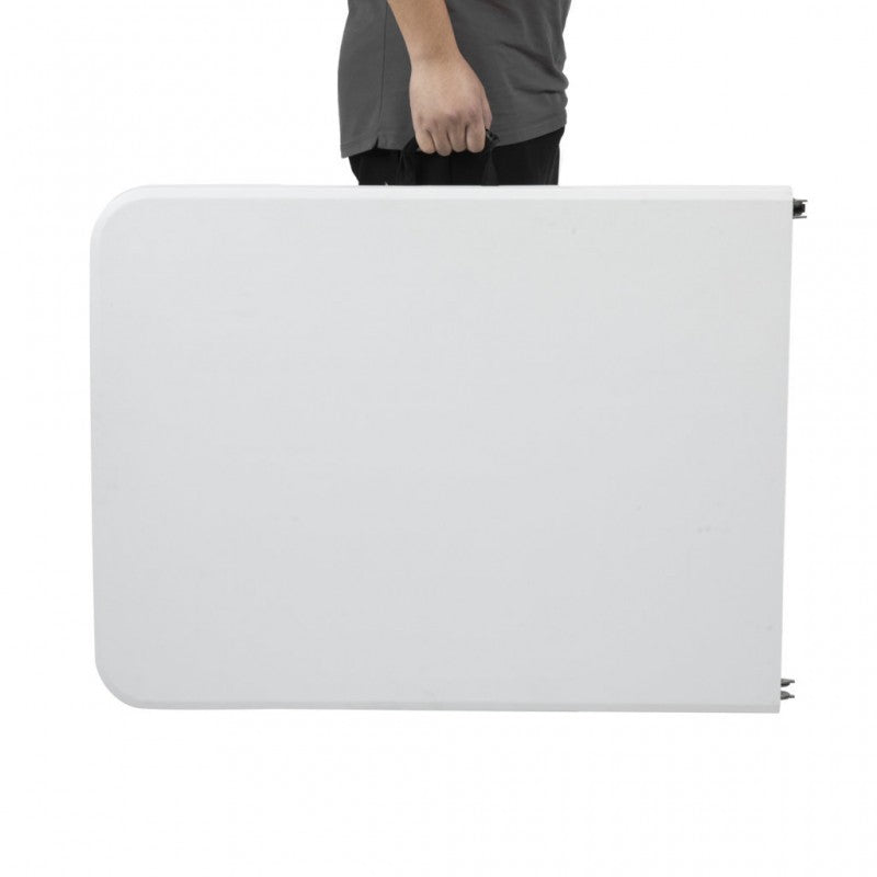 Tavolo pieghevole bianco Catering Half Table